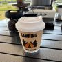 Custom Printed paper Coffee Cups Wholesale 12oz Disposable Double Wall Brown Kraft Hot Paper Cups