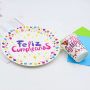 Custom Printed Paper Plates Party Supplies Compostable Birthday Paper Plates Disposable Kids Party Decoration Paper Plates