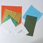 Customized Party Paper logo Printed Design blue Wedding Cocktail square Paper Napkin